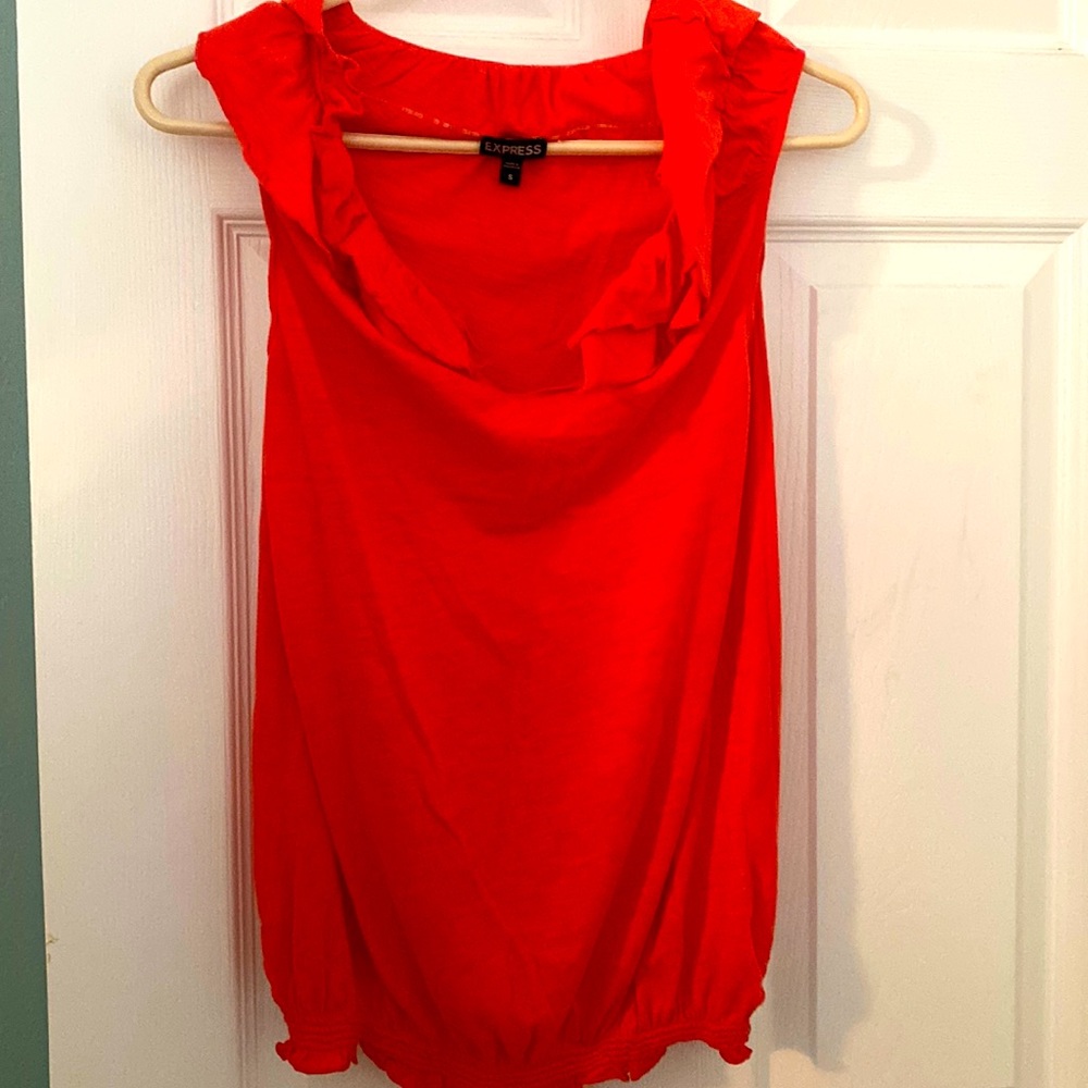 Sale 3 for $20 - Express size small high coral orange top